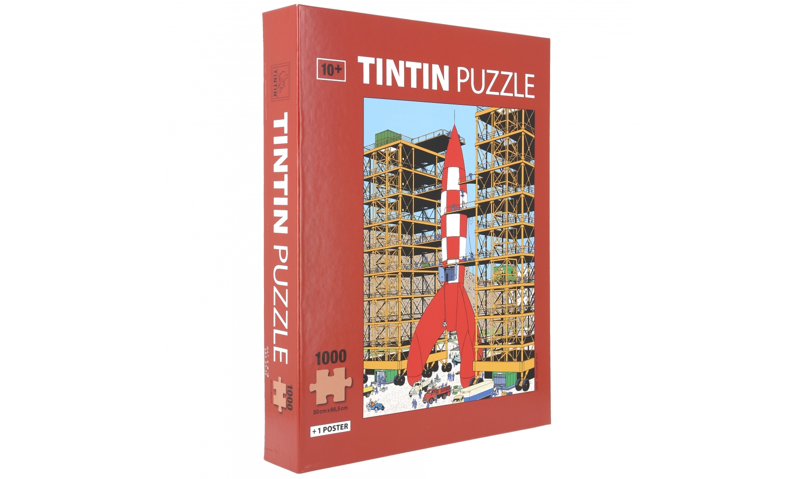 Puzzle Moulinsart Tintin - Fusée au décollage (1000 pièces)