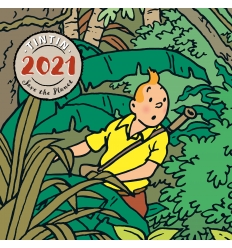 Calendário 2024 Tintin (30x30 cm) Agendas e calendários Papelaria /  Escritório - Loja Tintin Lisboa