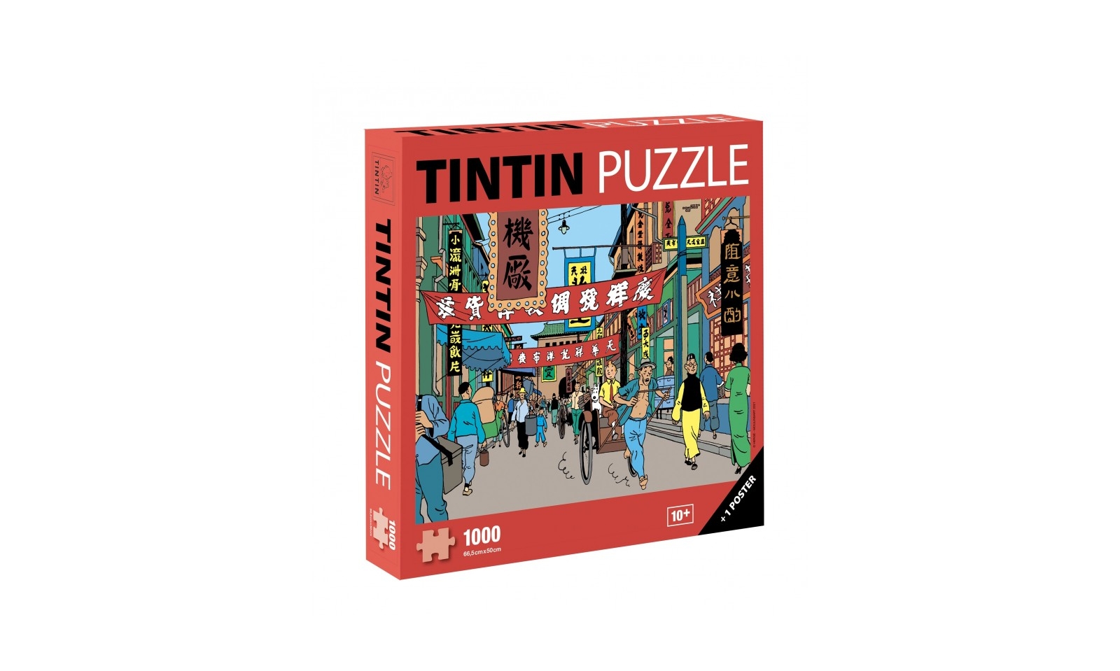Puzzle + poster Tintin - Shanghai 1.000 Games Home - Loja Tintin Lisboa