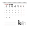 Calendrier 2025 Tintin (30x30 cm)