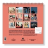 Calendrier 2025 Tintin (30x30 cm)