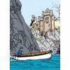 Capa plástica A4 Tintin et l'Île noire